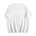 thumbnail image 2 of Men's Summer Casual T-Shirt, Comfortable - Breathable, Soft, Slightly Stretching, Street Hip Hop Style T-Shirt 100% Cotton Unisex Top, 2 of 10