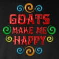 thumbnail image 3 of CafePress - Goat Happiness Long Sleeve Dark T Shirt - Long Sleeve Dark T-Shirt, 3 of 4