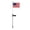 Solar Flag Lights Outdoor-D-2PCS-A12, variant on Solar American Flag Lights Outdoor, 4th of July Decorations Outdoor, Waterproof Solar Flag Patriotic Lights for Yard, Garden, Pathway, Independence Day, 250th Anniversary (Red White and Blue) C-8PCS