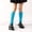 Blue, variant on Fleece Leg Warmers for Women Acrylic Yarn Thermal Elastic Skating Leg Warmer Solid Color Long Boot Socks for Daily Wear Light Pink One Size
