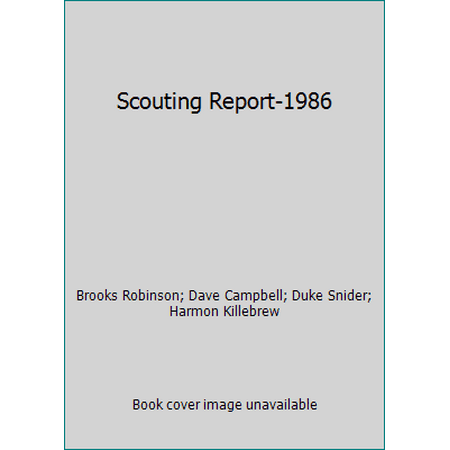 Scouting Report-1986 [Paperback - Used]