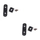 thumbnail image 4 of Soidarity Pack of 2 Acoustic Guitar Bass Plate Accessories Portable Professional with Components Mounting Plates Control String Instrument Perla Negra 2piezas, 4 of 6