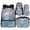 Cherry Blossom Blue Axolotl, variant on Yspwyqan Galaxy Purple Axolotl Backpack Set with Lunch Box Pencil Case Water Bottle Bag, 4Pcs Double Zipper Lightweight Girls Backpack Set Fits 14" Laptop for School Travel