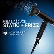 Bio Ionic AeroGravity Featherlight Hair Dryer, Lightweight Ionic, Folding Handle