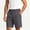 c01Gray, variant on (L-5XL) Big and Tall Men's Workout Shorts Solid Color Lightweight Quick Dry for Running Sports Athletic Gym with Pockets Black XXXL