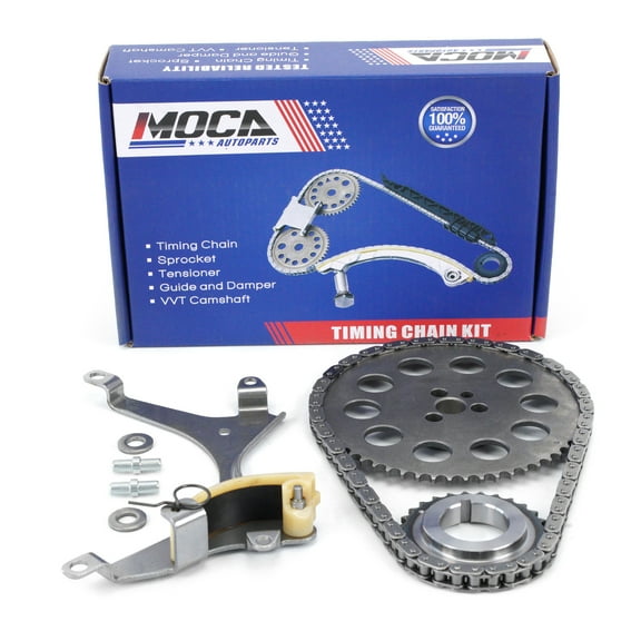 MOCA AUTOPARTS Timing Chain Kit Fit for 1999-2003 Chevrolet Astro Blazer 4.3L & 1999-2003 GMC Safari 4.3L & 1999-2001 Oldsmobile Bravada 4.3L