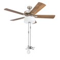 thumbnail image 4 of AMERTEER 2Pcs/Set Durable Metal Retro Ceiling Fan Pulls Lamp Chain Extender Home Decor, 4 of 10