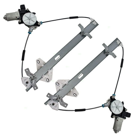 - Driver and Passenger Front Power Window Lift Regulators & Motors Assemblies Replacement for Honda Accord 72250SDAA02 72210SDAA02