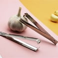 thumbnail image 6 of Gieenan 10Pcs Garlic Peeler Skin Removers Stainless Steels Garlic Peeling Clip Fishes Bone Tweezer Precisions Grip Kitchen Tool, 6 of 9