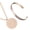 rose gold, variant on Ayatul Kursi Necklace Jewelry Retro Neckchains&Bangles Ornament Quran Pendant for Guidance and Blessings
