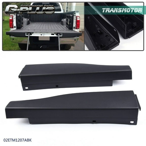 Tailgate flex flex step end molding trim fits Super Duty for Ford F250 F350-
