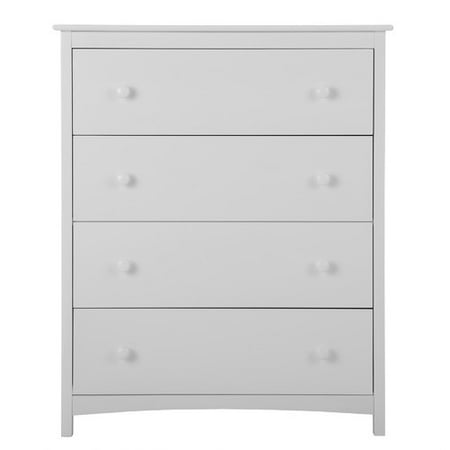 Dream On Me Arlington 4 Drawer Chest in White