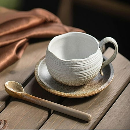 

YIRENWL Artistic Exquisite and Elegant Vintage Handcrafted Tea and Coffee Mug Set - Unique Timeless Drinkware Collection for Coffee Enthusiasts and Tea Lovers - Stylish Addition to Your