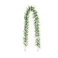 thumbnail image 1 of With White Roses A Faux Rose And Greenery And Vine Suitable For Wedding And Home Party Runner ., 1 of 6