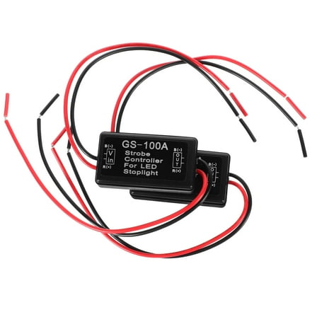 BESTONZON Brake Light Pulse Module Flash Strobe Controller 2Pcs