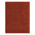 thumbnail image 5 of Unique Loom Solid Shag Collection Area Rug (7' 10" x 10' Rectangle Terracotta), 5 of 7
