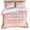 Pink, variant on 3 Piece Sage Green Duvet Cover Set Queen Size,Microfiber Comforter/Quilt Cover with Corner Ties and 2 Pillowcases,Boho Retro Decorative Abstract Floral Ethnic All Season Bedding with Zipper Closure
