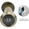 thumbnail image 3 of 220 Degree Viewing Angle Safety Door Viewer with Back Cover, Anti Theft Door Viewer for Wood, Fiberglass or Metal Door (Extended 16mm, Aperture 16-23, Door Thickness), 3 of 5