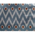 thumbnail image 4 of oneOone Tissu Viscose Georgette Chevron Ikat Imprimé 1 Yard 42 Pouces de Large, 4 of 4
