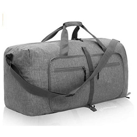 Sac de voyage grand 115L sacs de voyage pliables sac de sport léger pour  hommes avec compartiment à chaussures pour les week-ends hommes femmes sacs  polochons noir