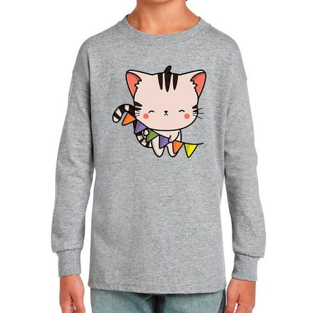 

Cute Kittyboo W Colorful Flags Long Sleeve Toddler -Image by Shutterstock 2 Toddler