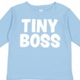 thumbnail image 4 of Inktastic Tiny Boss Boys or Girls Long Sleeve Toddler T-Shirt, 4 of 5