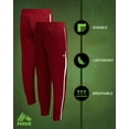 thumbnail image 7 of RBX Boys Sweatpants Tricot Soft Stretch Performance Boys Joggers with Elastic Waist & Pockets 2 Pack, 7 of 7