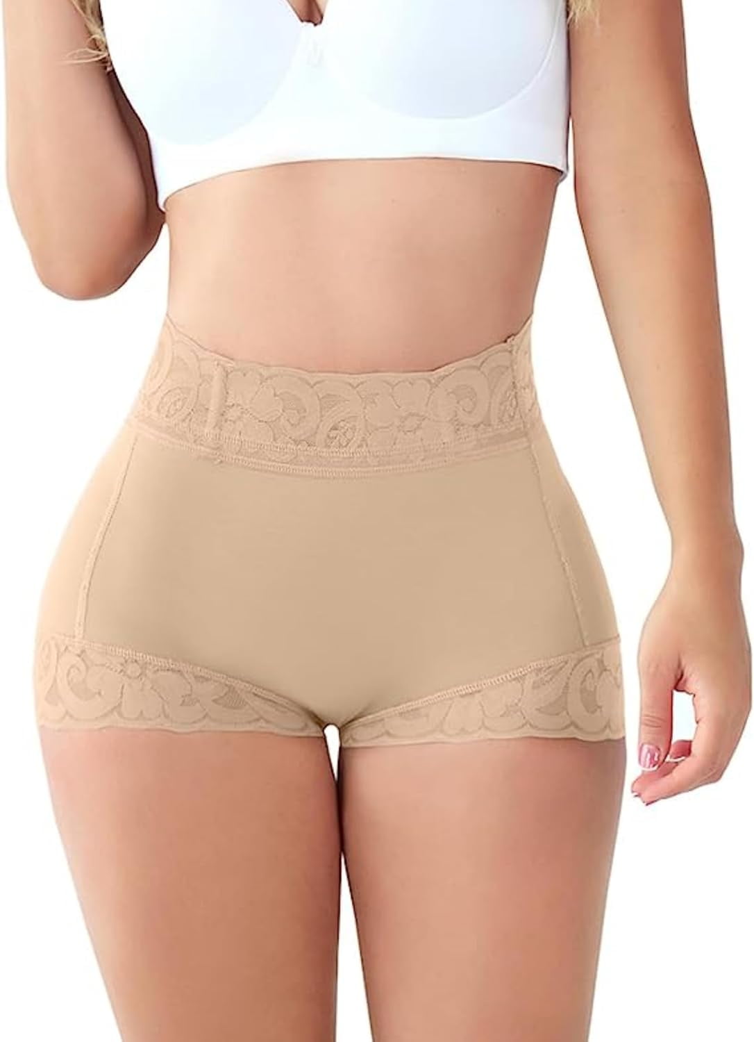 Women's Seamless High-Waisted Butt-Lifting Shaping Shorts main image 0