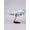 B747 Air Force One with lights, variant on 47cm Air Force One 747 New Air Force One Passenger Aircraft Simulation Model Finished Product with Wheels and Lights Decoration