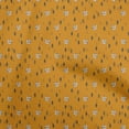 thumbnail image 1 of oneOone Cotton Silk Orange Fabric Animal Sewing Craft Projects Fabric Prints By Yard 42 Inch Wide, 1 of 5