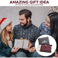 thumbnail image 5 of Claasico Men Slim Bifold Wallet & Credit Card Case | Compact Card Holder w/Pop Up Button & ID Slot, 5 of 6