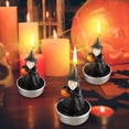 thumbnail image 5 of Darzheoy 6 Packs Halloween Witch Candles, Pumpkin Halloween Celebration Candles, Pumpkin Candles for Fall Thanksgiving Table Decor Home Halloween Indoor Party Decor, 5 of 7