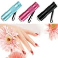 thumbnail image 3 of Nail Art Tools Soft Silicone With Flat Silicone Head Nail Decor Dryer Machine Uv Led Portable Nail Presser Lamp Mini Uv Light Presser N7R3, 3 of 9