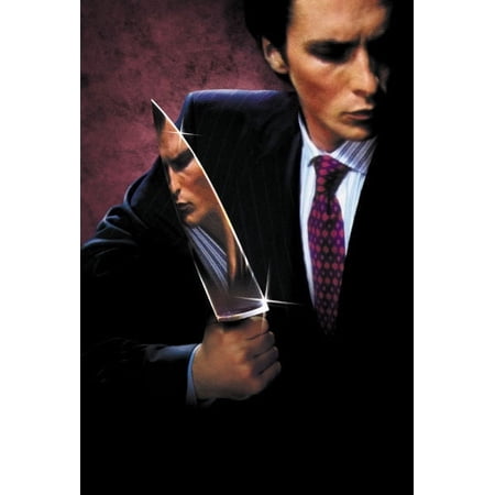 American Psycho Textless Movie Poster 27Inx40In 27Inx40In for any room 27x40 Square Adults Poster Time