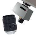 thumbnail image 4 of Riousery 12MP C Mount Lens 2/3 Inch 25mm Focal Length F2.8 Aperture High Resolution Low Distortion Wide Angle Industrial Lens for Cameras Black, 4 of 9
