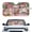 Bunny Carrot Print, variant on XYZCANDO Car Sun Shade with Tropical Palm Sunset, Storage Pouch Includes Matching Storage Bag for Road Trips and Summer Outdoor Use