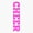 1pcs, variant on Cheer Spirit Sports Typography Sticker