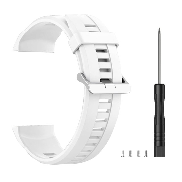 Correa de reloj de repuesto de silicona para Huawei Watch GT Cyber (blanco) WDOplteas Para estrenar