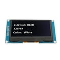 thumbnail image 1 of Display Module 2.42in Display Screen SPI Interface SSD1309 Drive IC Screen Display Module for DIY Electronic, 1 of 7