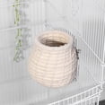 thumbnail image 3 of Creative Hand Weaved Nest Bird Living Place Warm Parrot Bed Winter Sleeping Bed Screw Cotton Rope 1 Set, 3 of 8