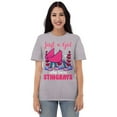 thumbnail image 2 of Girls love Ocean Animals Novelty Fish Lovers T-Shirt (Heather Grey, 2XL), 2 of 6
