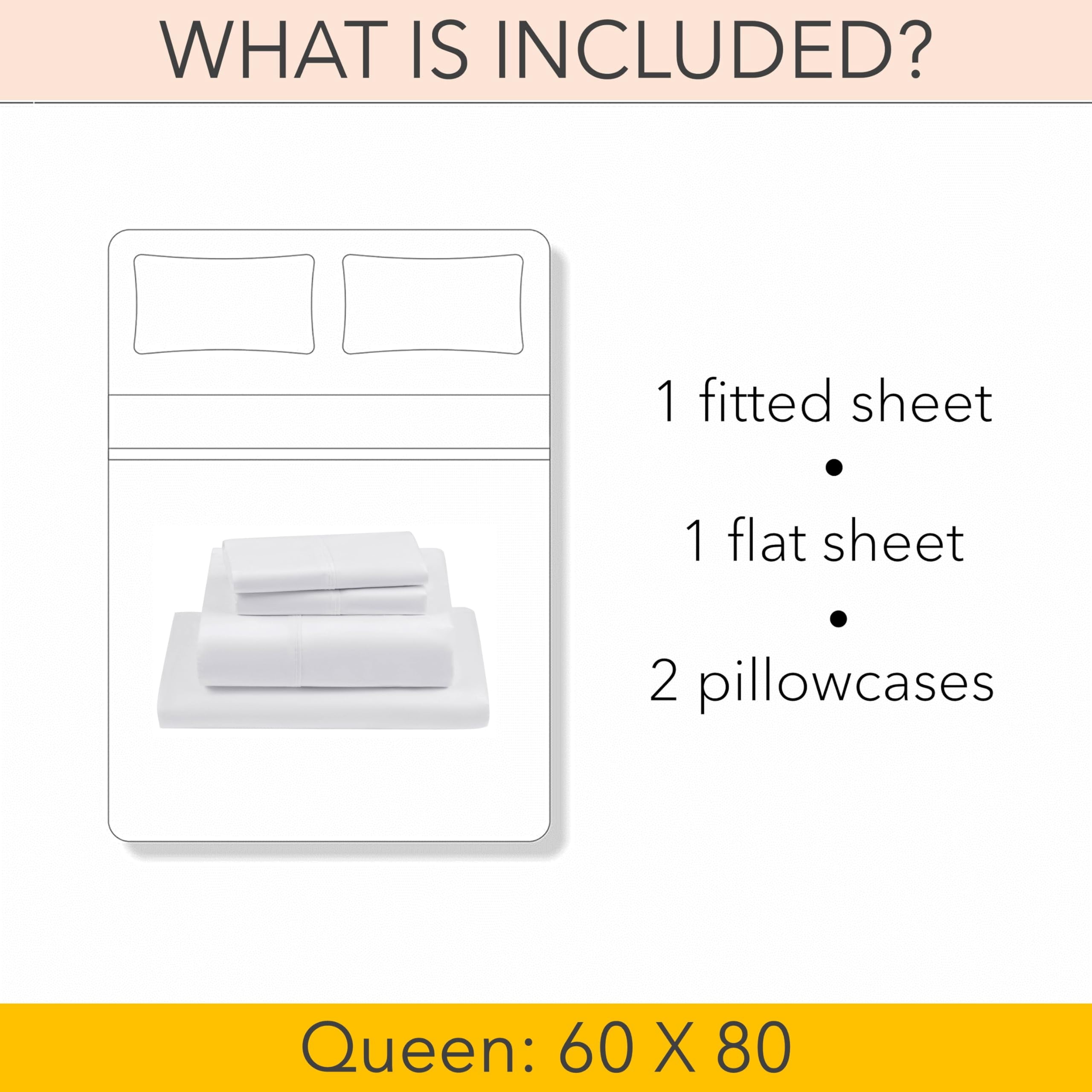 Queen Size 100% Viscose Derived from Bamboo 1000 Thread Count Sheet Set, 10" Deep Pocket - Light Gray
