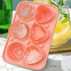 thumbnail image 2 of Molde para cubitos de hielo con forma de rosas de ckepdyeh, bandeja para cubitos de hielo con forma de corazón, molde de silicona para hielo, máquina para hacer hielo para cócteles de whisky, color, 2 of 6