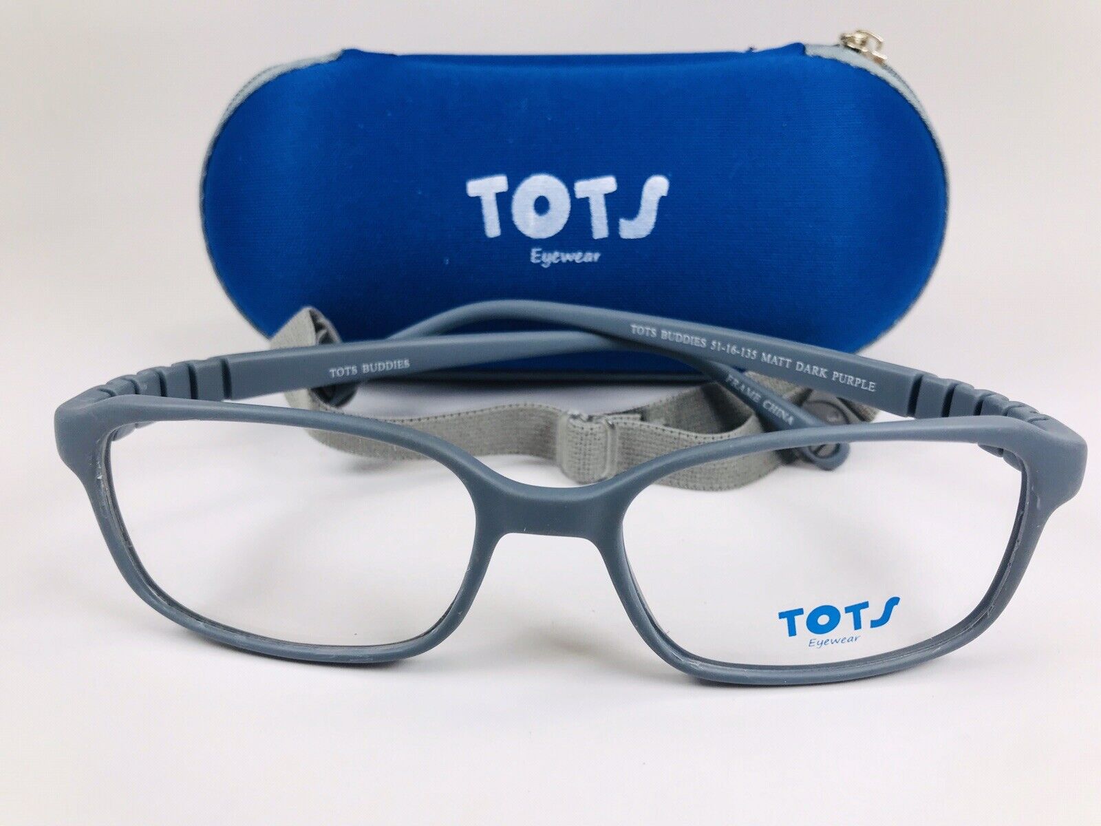New TOTS Black & Red FORT Eyeglasses for KIDS 47/16/130 with Case & Strap New TOTS Pink BOOK Eyeglasses for KIDS 44/14/130 with Case  main image 2