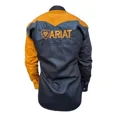 thumbnail image 4 of Camisa Estilo Ariat Combinada Algodón Premium Hombre, 4 of 5