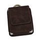 thumbnail image 5 of Bolsa de transporte para teléfono, ligera, de piel sintética, 8 x 3 x 9,3 cm, para teléfono móvil marrón oscuro, 5 of 9