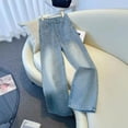 thumbnail image 2 of hoksml Women's High Waisted Straight Leg Jeans, Casual Loose Fit Denim Pants for Women, 2 of 5