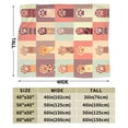 thumbnail image 3 of DouZhe Ultra-Soft Micro Fleece Lightweight Flannel Bed Blanket, Cute Pet Paw Cat Footprint Print Cozy Warm Throw Blankets, 40"x30", 3 of 7