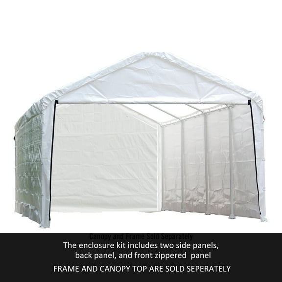 ShelterLogic Enclosure Kit for Super Max 12 ft. (Frame Not Included)