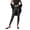 Very Black, variant on Women's Faux Leather Leggings Black S